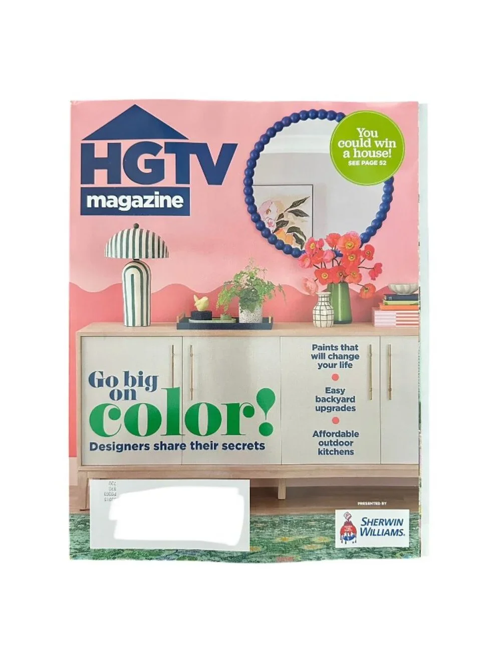 HGTV Magazine May/June 2025 Go Big in Color Designers Share Their Secrets